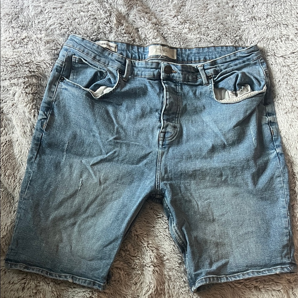 Mens Denim Shorts